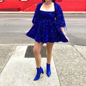 Lucy in the Sky Sequin Dress